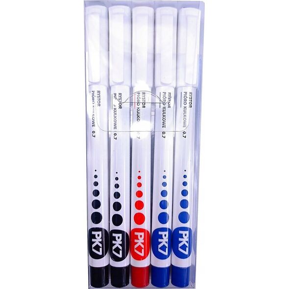 Rystor Pióra kulkowe Rystor PK7 0.7mm 3 kolory (5) - 14278712 5907548917126