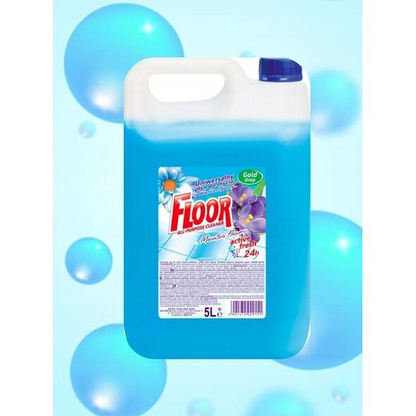 Floor Floor - Uniwersalny płyn do mycia powierzchni, 5 l - Górskie kwiaty 14292517 5901474029151