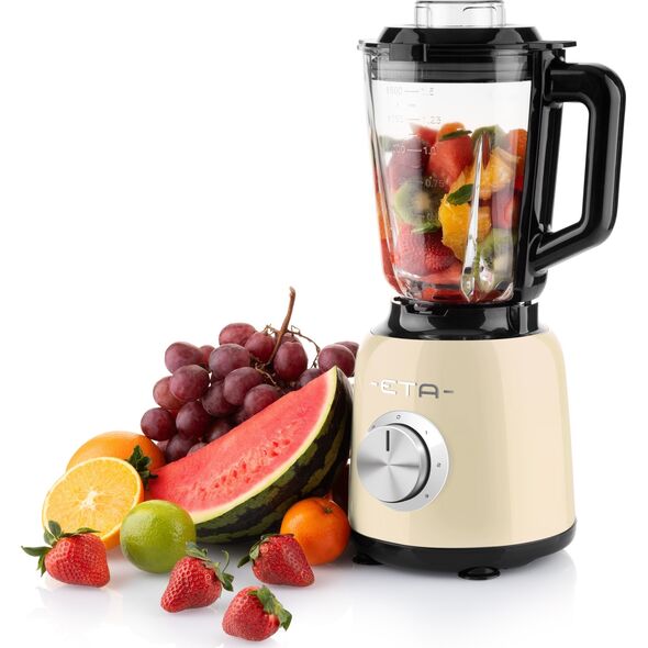 Blender kielichowy Eta ETA Blender | ETA901190010 STORIO | Tabletop | 1200 W | Jar material Glass | Jar capacity 1.5 L | Beige 14386724 8590393366699