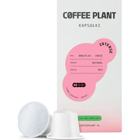 Coffee Plant Kapsułki Intense - kompatybilne z Nespresso 10 szt. 14389377 5904800242422