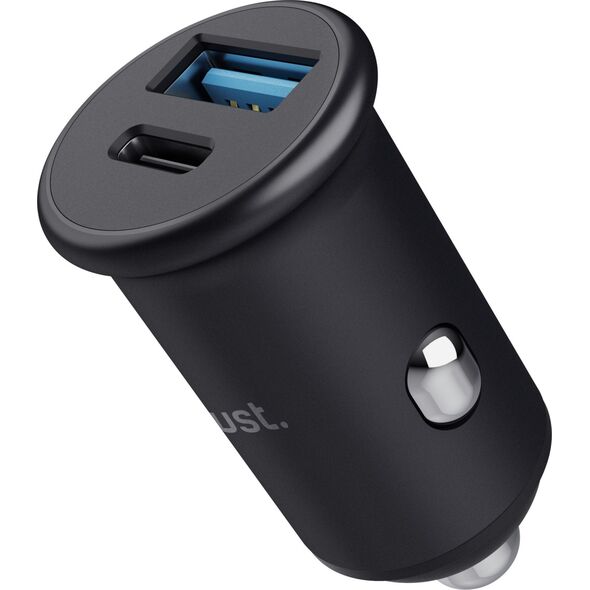 Ładowarka Trust TRUST autonabíječka MAXO 38W, 1x USB-C, 1x USB