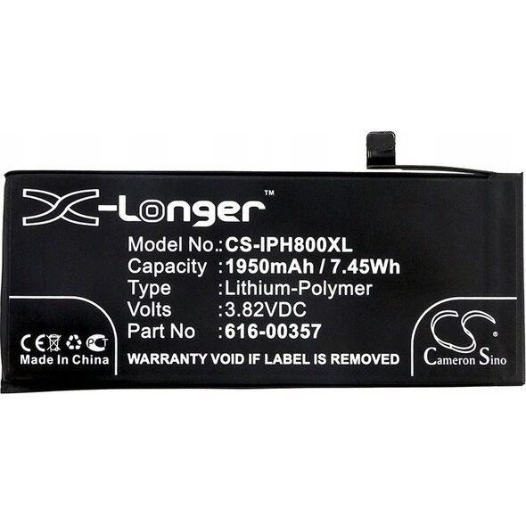 Bateria Cameron Sino Akumulator Bateria typ 616-00357 616-00358 do Apple iPhone 8 iPhone8 A1863 / CS-IPH800XL