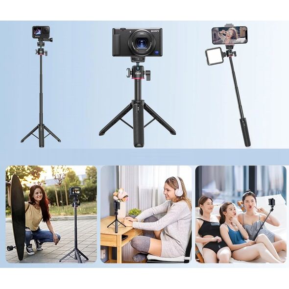 Statyw Ulanzi Statyw Monopod na Telefon Aparat Kamerę Głowica 3D 1/4'' + ISO / Ulanzi / MT-73
