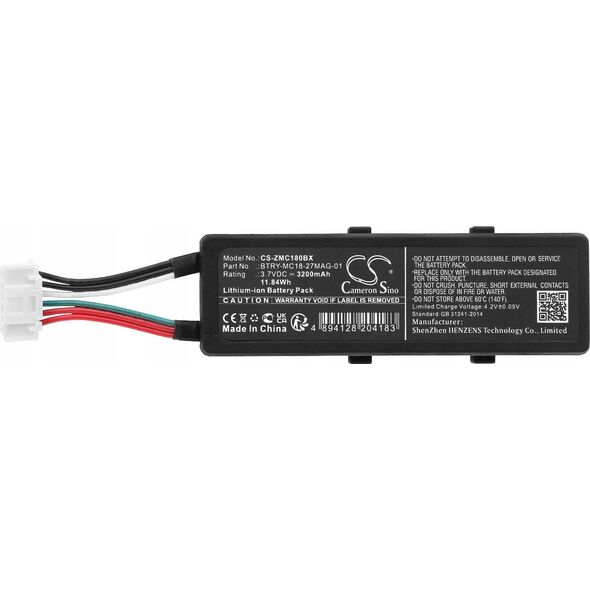 Cameron Sino Akumulator Bateria typu BTRY-MC18-27MAG-01 do drukarki Zebra MC18 MC18N0 / CS-ZMC180BX