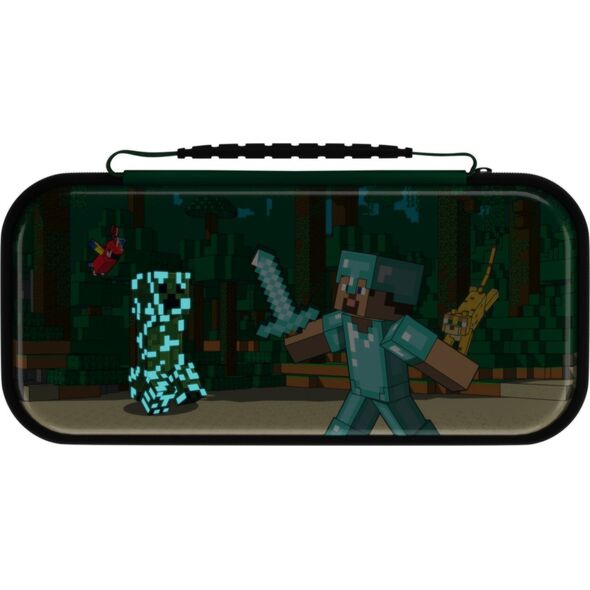 PDP PDP SWITCH Etui na konsole REALMz Minecraft Forest Battle Glow in the Dark