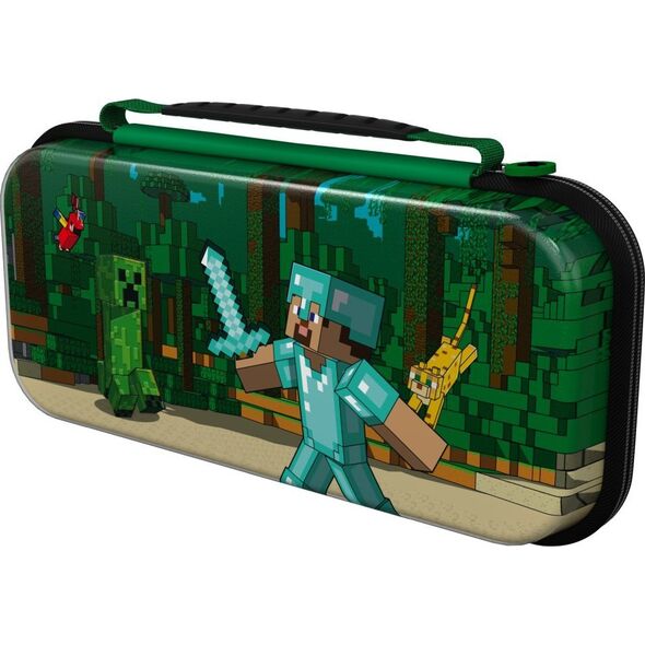 PDP PDP SWITCH Etui na konsole REALMz Minecraft Forest Battle Glow in the Dark