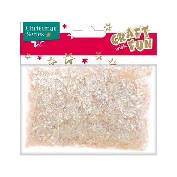 Craft with Fun CF OZDOBA BN KONFETTI TRANSPARENTNE 30G PBH12/72 5656177 5902643695429