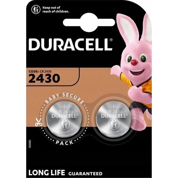 Duracell Bateria Duracell CR2430 bl./2szt 13240949 5000394152090