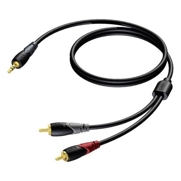 Kabel Procab PROCAB CLA711/20 3,5 mm Jack męski stereo - 2 x RCA/Cinch męski 20 m 13332325 5414795018471