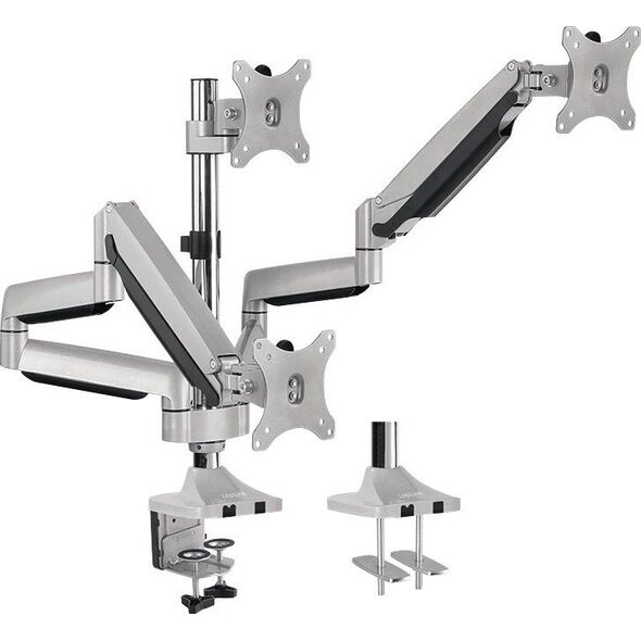 LogiLink Uchwyt biurkowy na 3 monitory 13" - 32" (BP0052)