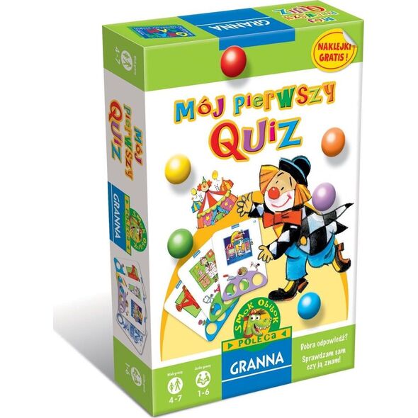 Granna Gra Mój pierwszy Quiz 2020 7181363 5900221003765
