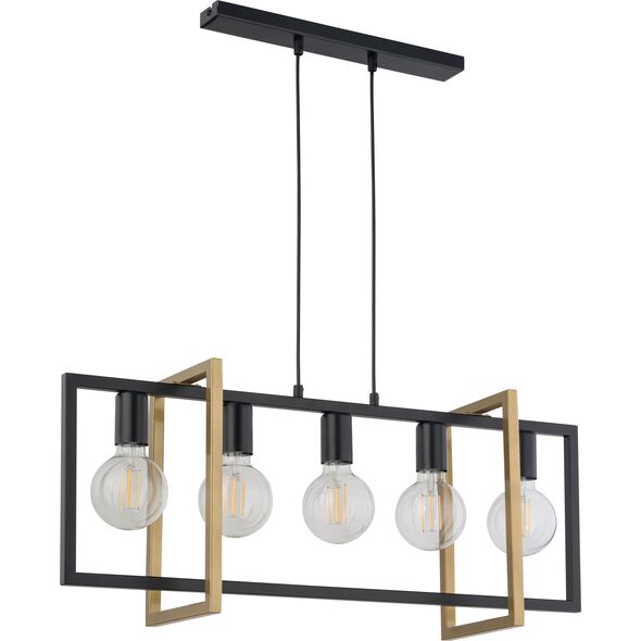 Lampa wisząca Sigma Nowoczesna lampa sufitowa LED Ready czarna Sigma EDEN 32236 9027691 5907554415623