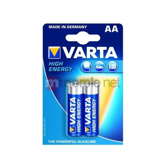 Varta Bateria High Energy AA / R6 2 szt. 519862 4008496559398