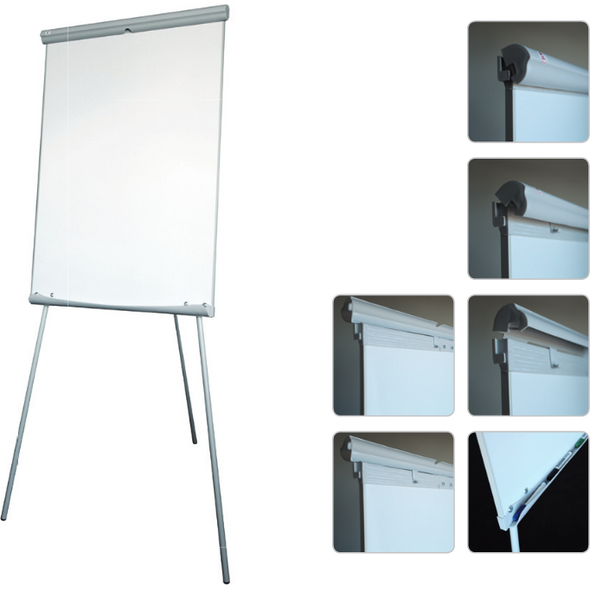 Flipchart 2x3 Flipchart ECO magnetyczny-suchościeralny (TF01 Popiel) 539714 5907695598155