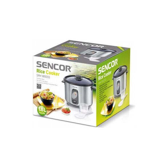 Sencor Garnek do ryżu, stal nierdzewna - SRM 1800SS 627338 8590669112067