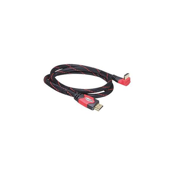 Kabel Delock HDMI - HDMI 3m czerwony (82687) 629195 4043619826872