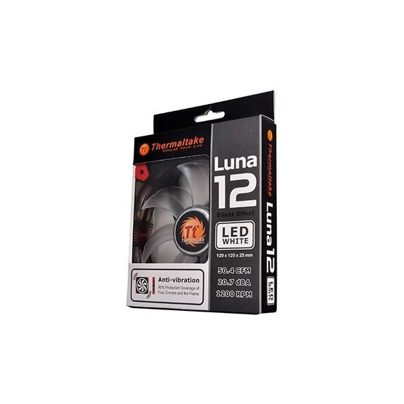 Wentylator Thermaltake Luna 12 LED White (CL-F018-PL12WT-A) 641098 4717964394781