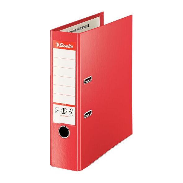 Segregator Esselte No.1 Vivida Plus dźwigniowy A4 80mm czerwony (10K190B) 651836 5701216811835