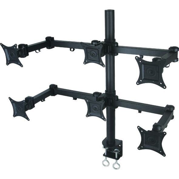 Art Uchwyt biurkowy na 6 monitorów 13" - 20" L-06 (RAMART L-06) 652874 5901812019431
