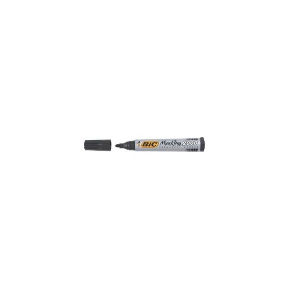 Bic marker permanent 2000 końcówka okrągła czarny 692744 3086129999699