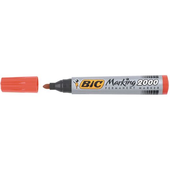 Bic marker permanent 2000 końcówka okrągła czerwony 692746 3086129999712