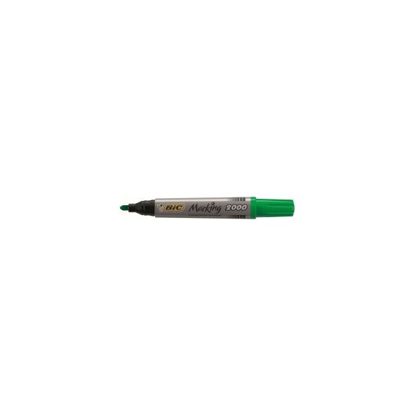 Bic marker permanent 2000 końcówka okrągła zielony 692747 3086129999729
