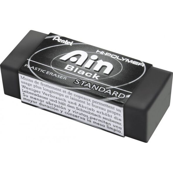 gumka do ołówka ZEAH06 HI-Polymer ain czarna 692951 884851002068