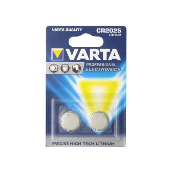 Varta Bateria Electronics CR2025 2 szt. 702922 4008496746422