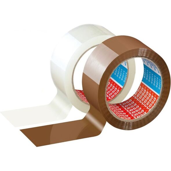 Tesa Taśma pakowa tesa® SOLVENT 66m x 48mm, brązowa (55263-00002-00) 708954 4042448917355