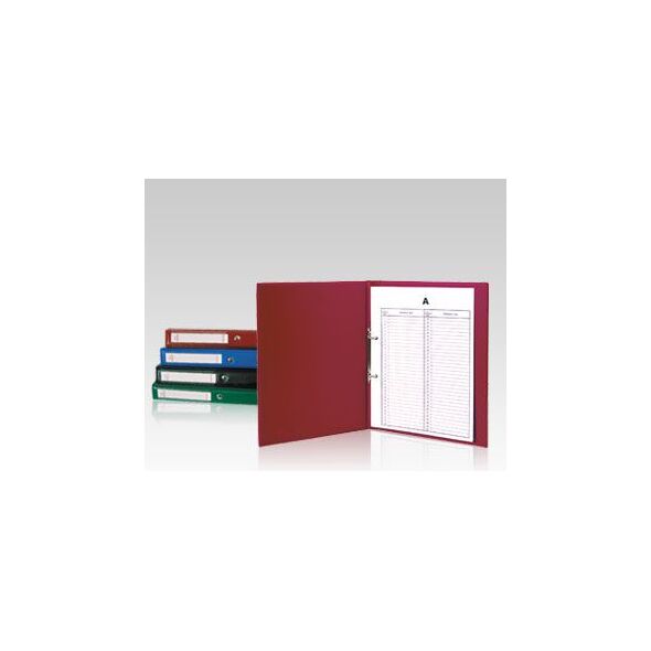 Biurfol Teczka do akt osobowych A4/2R, PCV, czarny (BF1123) 709857 5907214105437