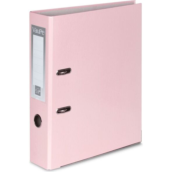 Segregator VauPe FCK dźwigniowy A4 50mm różowy pastelowy (062/10) 708387 5904287062100