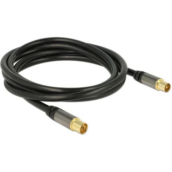 Kabel Delock Antenowy 2m czarny (88923) 706387 4043619889235
