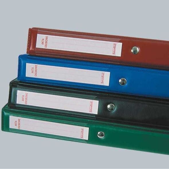 Biurfol Teczka do akt osobowych A4/2R, PCV, bordowy (BF1120) 709858 5907214105420