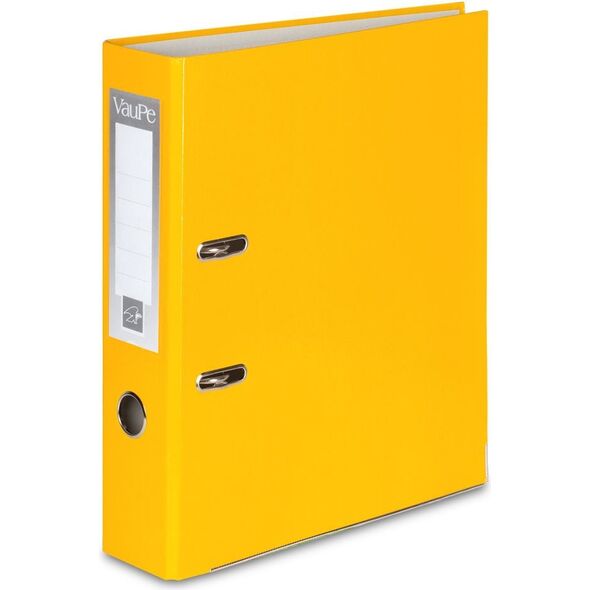 Segregator VauPe FCK dźwigniowy A4 75mm żółty (061/08) 708416 5904287061080