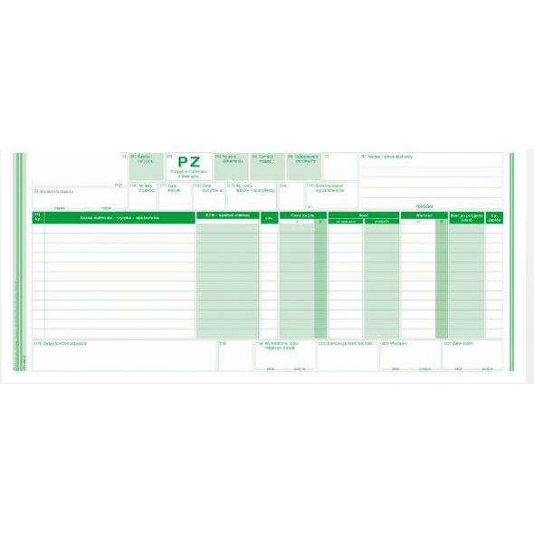 Michalczyk & Prokop Przyjęcie materiału z zewnątrz 1/3 A3 80 kartek (352-8) 710607 5906858000351