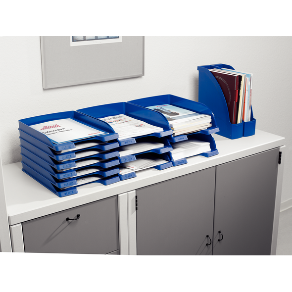 Leitz Półka na dokumenty SLIM PLUS przezroczysta (52370003) 711243 4002432515868