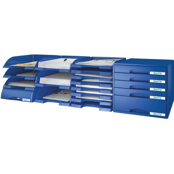 Leitz Półka na dokumenty JUMBO PLUS przezroczysta (52330003) 711245 4002432374809