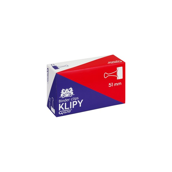 Grand Klips biurowy 51 mm, 12 szt. 711763 5903364244194