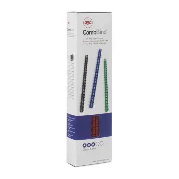 GBC Grzbiety plastikowe 6mm białe (4028193) 716478 33816097162