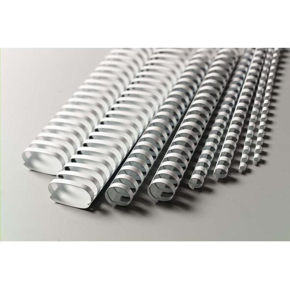 GBC Grzbiety plastikowe 8mm białe (4028194) 716479 33816097179
