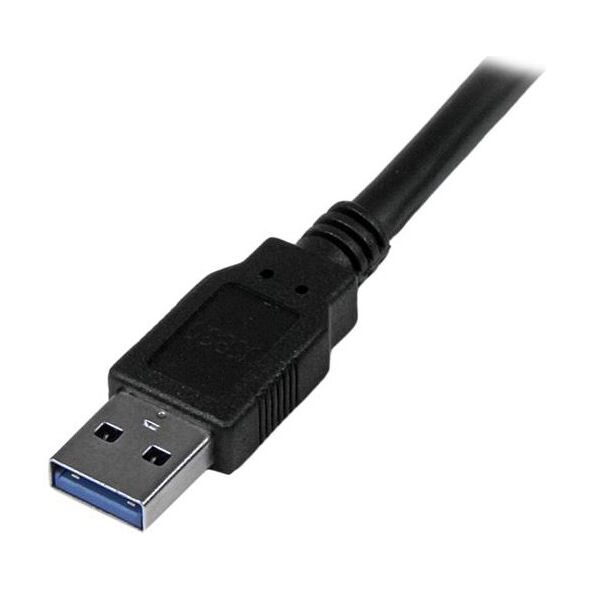 Kabel USB StarTech USB-A - USB-B 3 m Niebieski (USB3SAB3MBK) 723665 65030855907