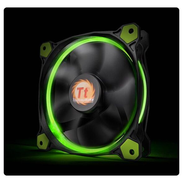Wentylator Thermaltake Riing 14 LED Zielony (CL-F039-PL14GR-A) 726813 4717964400765