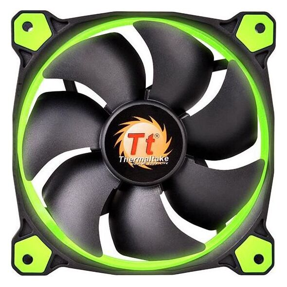 Wentylator Thermaltake Riing 14 LED Zielony (CL-F039-PL14GR-A) 726813 4717964400765