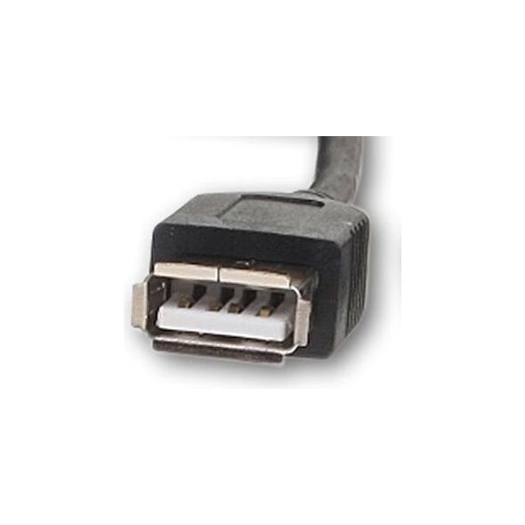 Kabel USB Sharkoon USB-A - USB-A 0.5 m Czarny (4044951015399) 730696 4044951015399