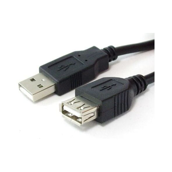 Kabel USB Sharkoon USB-A - USB-A 3 m Czarny (4044951015429) 730557 4044951015429