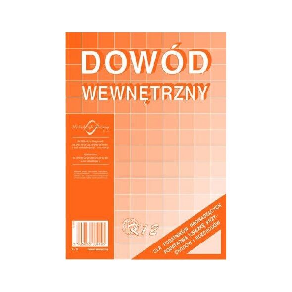 Michalczyk & Prokop Dowód wewnętrzny A5 40 kartek (K12) 710529 5906858001105