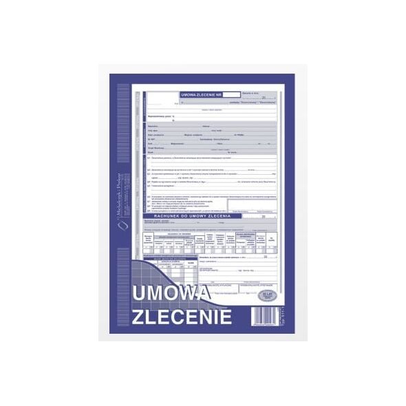 Michalczyk & Prokop Umowa zlecenie A4 40 kartek (511-1) 710630 5906858000931