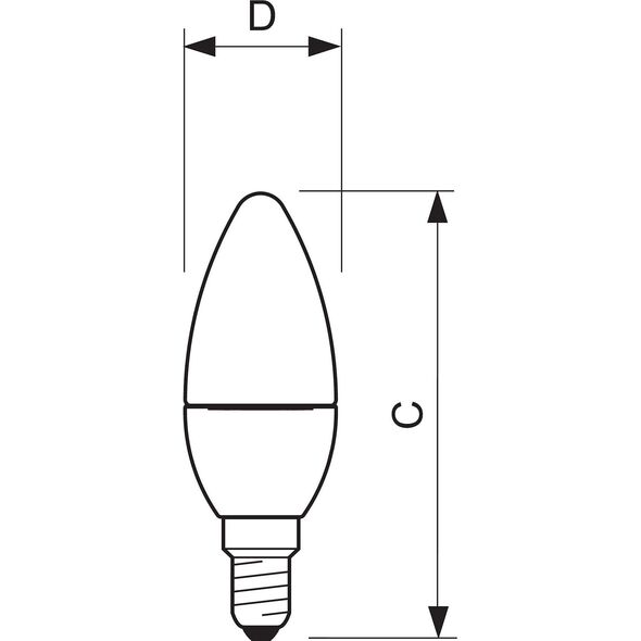 Philips CorePro LEDcandle, 3W, 2700K, E14 (78701300) 735277 8719514312401