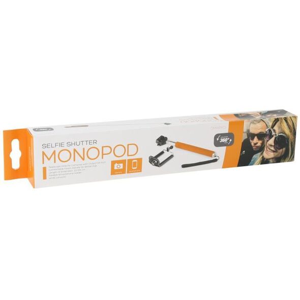 Selfie stick Omega Kijek Do Selfie Platinet Sport Telescopic Pole Stick Pomarańczowy (OMMPKO) 764698 5907595430203