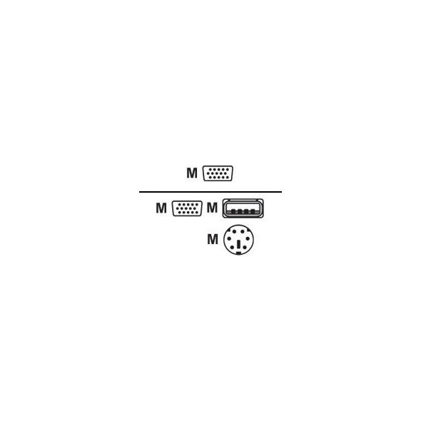 LevelOne Kable KVM, 5m, Biały (ACC-2103) 768218 4015867134191